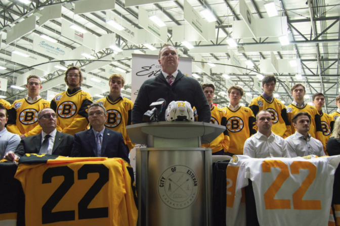 Estevan Bruins (SJHL) To Host 2022 Centennial Cup, Presented By Tim ...