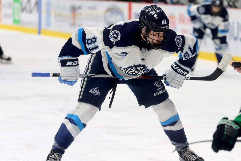 Blizzard’s Fournier named MHL Top Rookie for December Maritime Junior